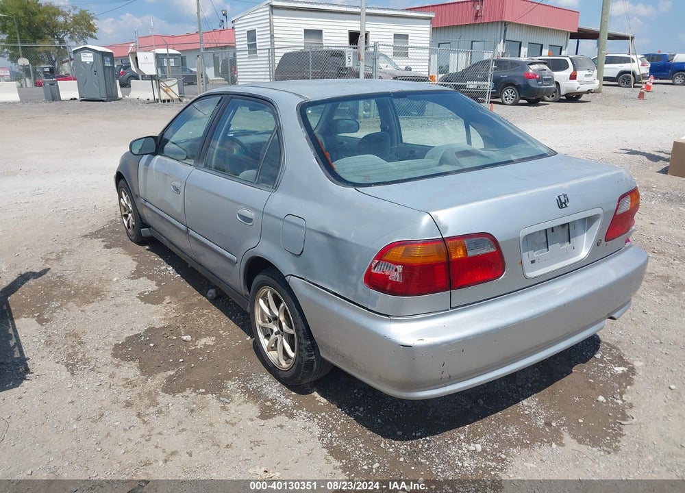 1999 HONDA CIVIC VALUE PACKAGE VIN: 2HGEJ6618XH538149