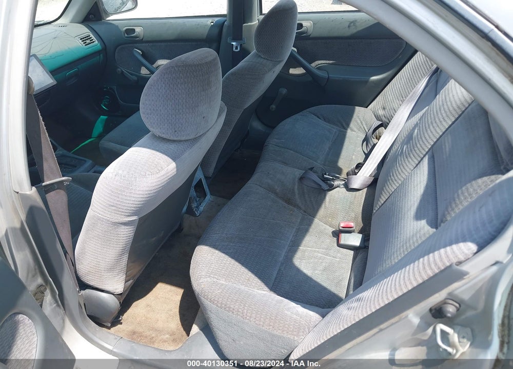 1999 HONDA CIVIC VALUE PACKAGE VIN: 2HGEJ6618XH538149