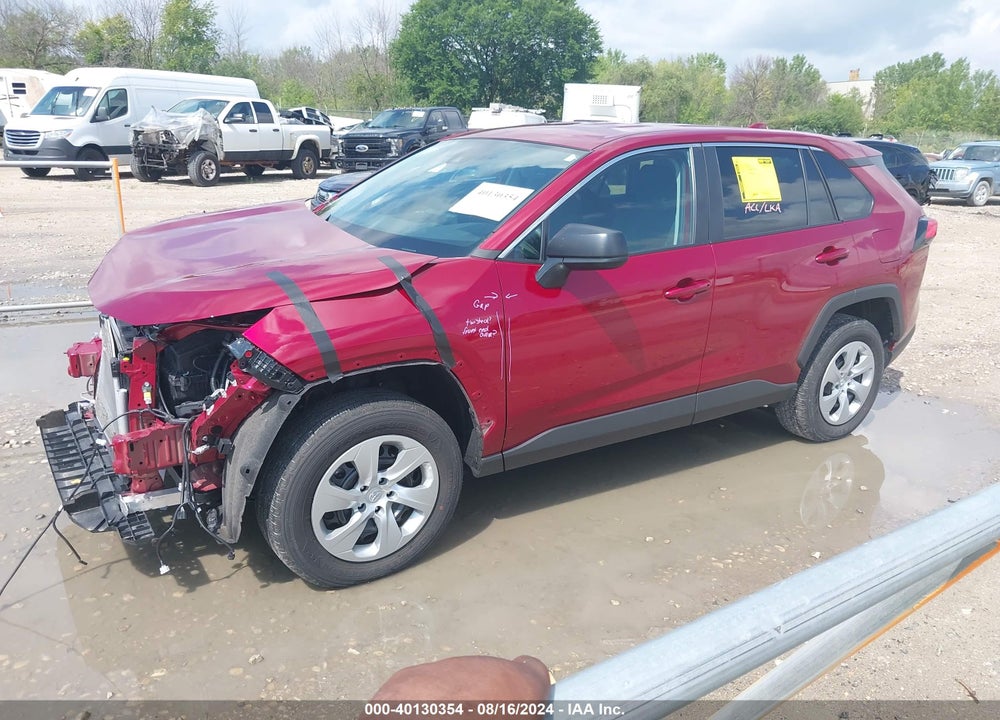 2022 TOYOTA RAV4 LE VIN: 2T3F1RFV0NW251831