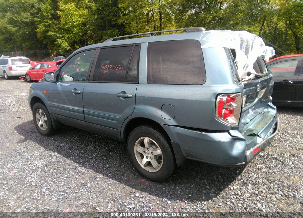 2008 HONDA PILOT SE VIN: 5FNYF18318B036797