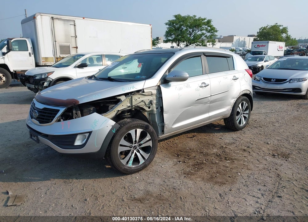 2011 KIA SPORTAGE EX VIN: KNDPCCA22B7034815