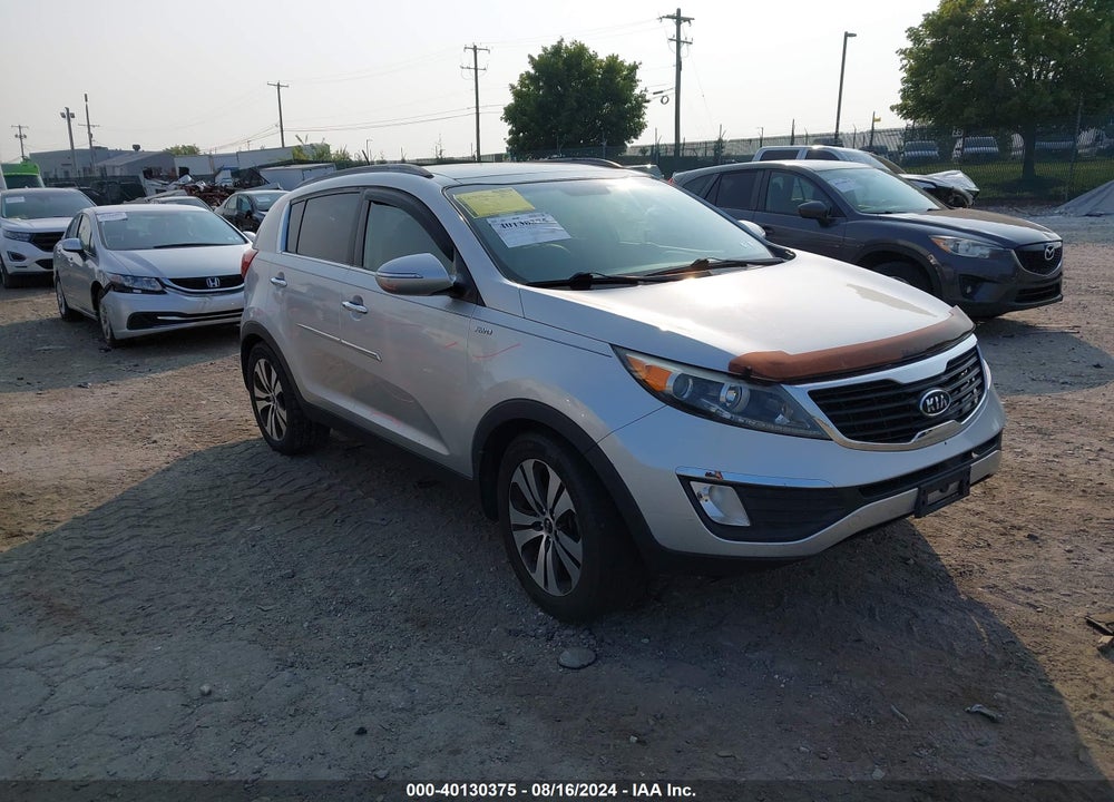 2011 KIA SPORTAGE EX VIN: KNDPCCA22B7034815