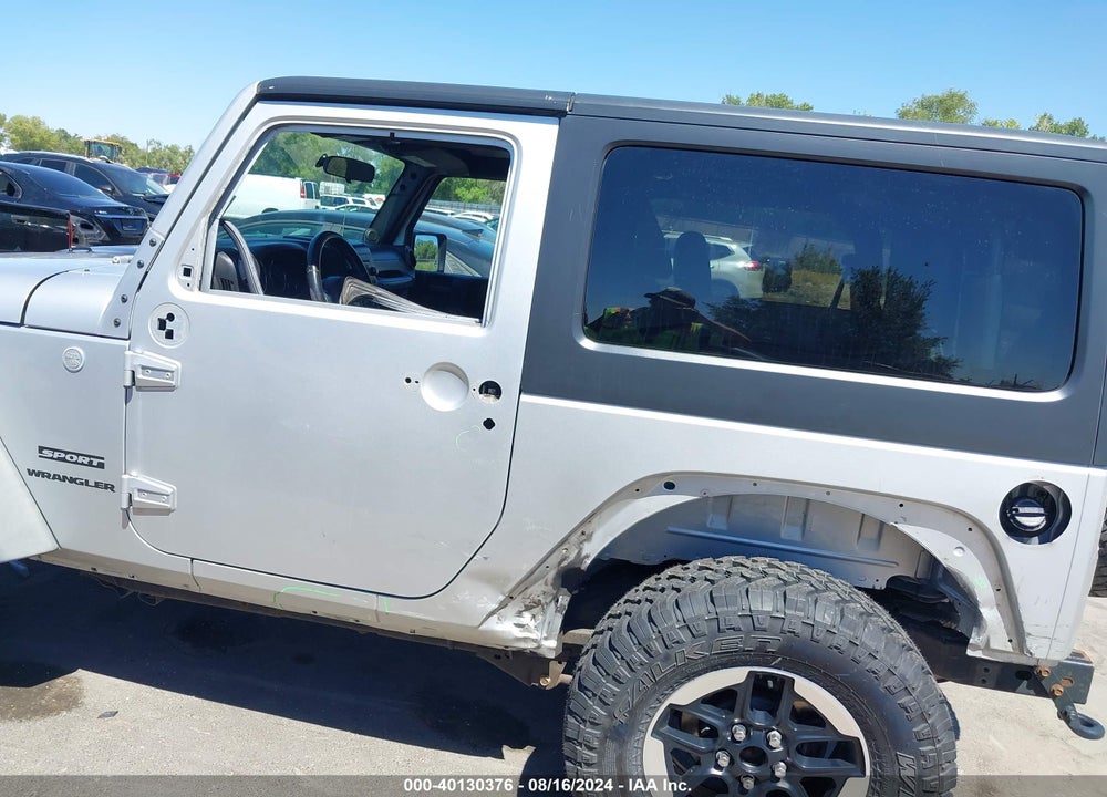 2011 JEEP WRANGLER SPORT VIN: 1J4AA2D15BL503826