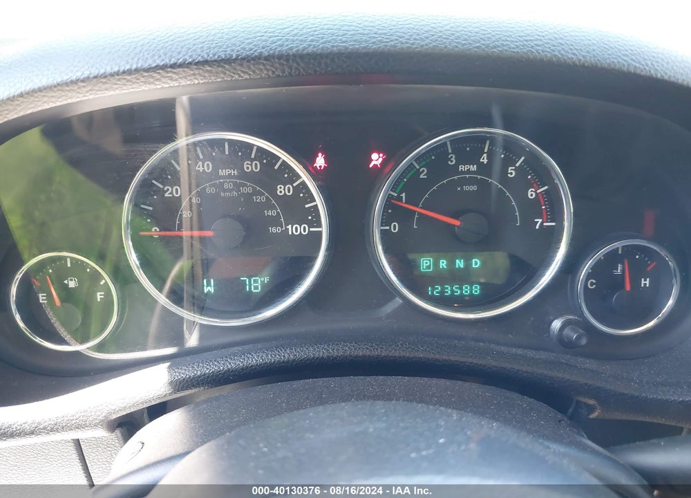 2011 JEEP WRANGLER SPORT VIN: 1J4AA2D15BL503826
