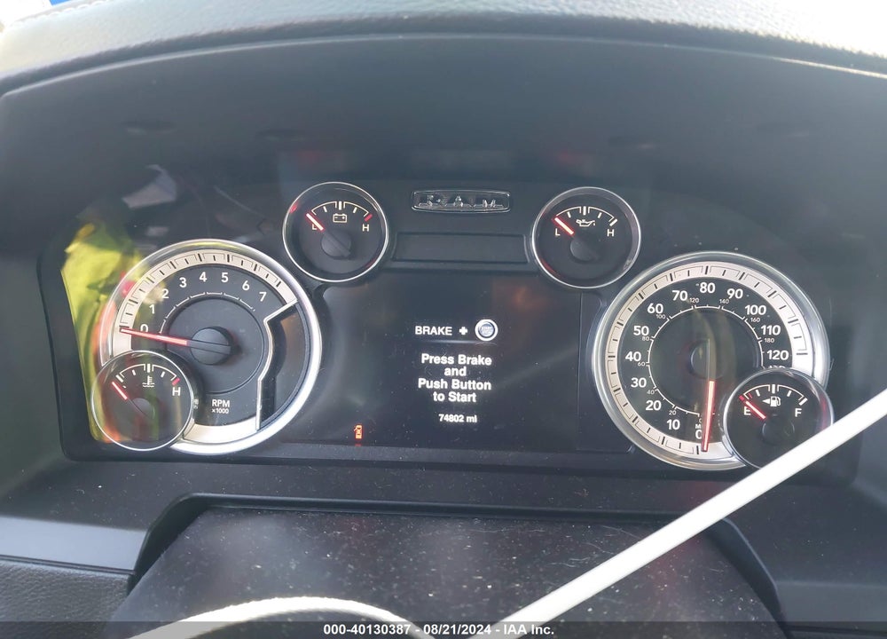 2016 RAM 1500 SPORT VIN: 1C6RR7MT2GS129857