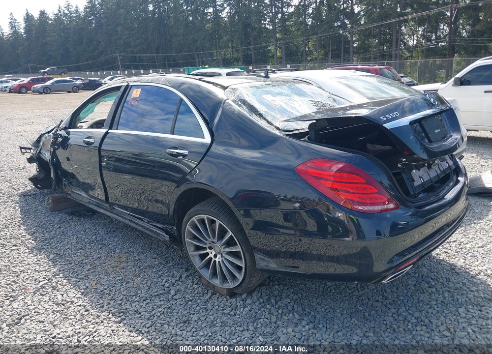 2016 MERCEDES-BENZ S 550 VIN: WDDUG8CB4GA223063