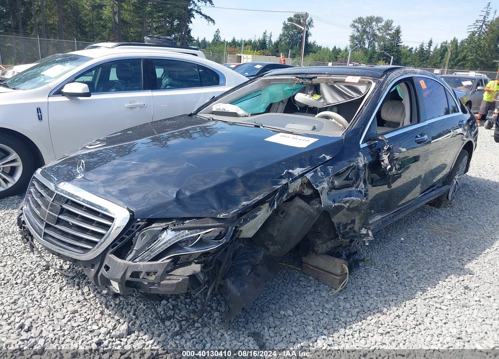 2016 MERCEDES-BENZ S 550 VIN: WDDUG8CB4GA223063