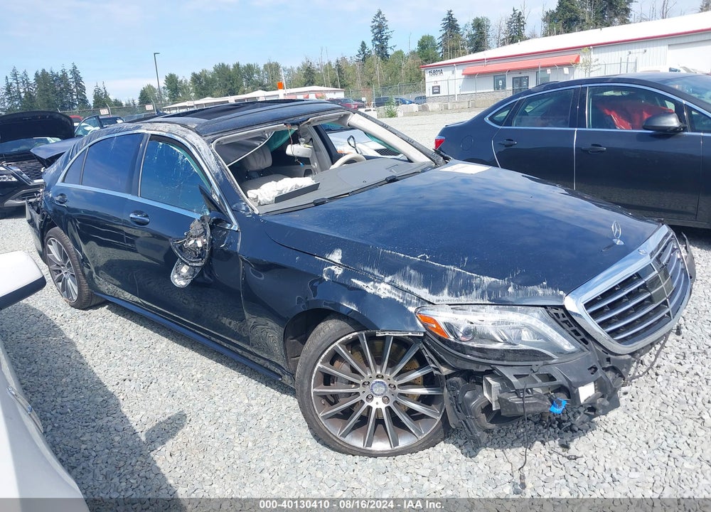 2016 MERCEDES-BENZ S 550 VIN: WDDUG8CB4GA223063
