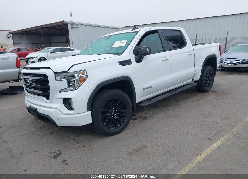 2022 GMC SIERRA 1500 LIMITED 2WD  SHORT BOX ELEVATION VIN: 3GTP8CEK6NG128278