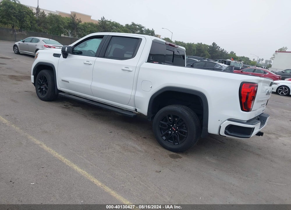 2022 GMC SIERRA 1500 LIMITED 2WD  SHORT BOX ELEVATION VIN: 3GTP8CEK6NG128278