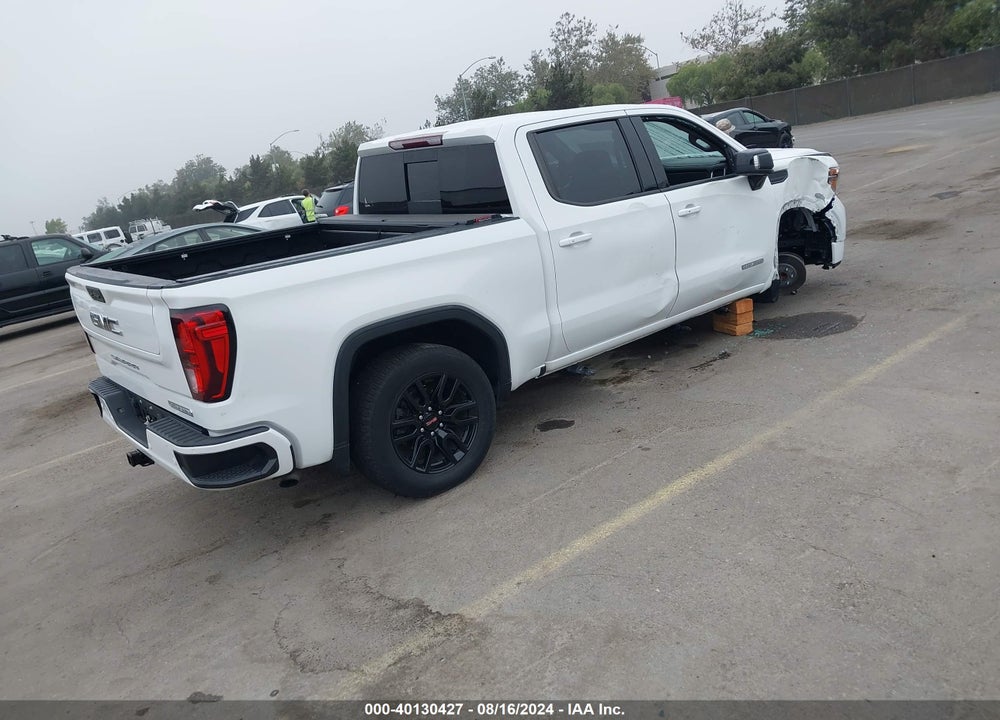2022 GMC SIERRA 1500 LIMITED 2WD  SHORT BOX ELEVATION VIN: 3GTP8CEK6NG128278