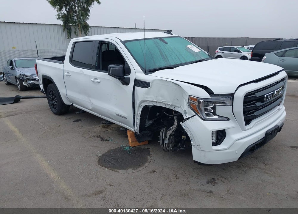 2022 GMC SIERRA 1500 LIMITED 2WD  SHORT BOX ELEVATION VIN: 3GTP8CEK6NG128278