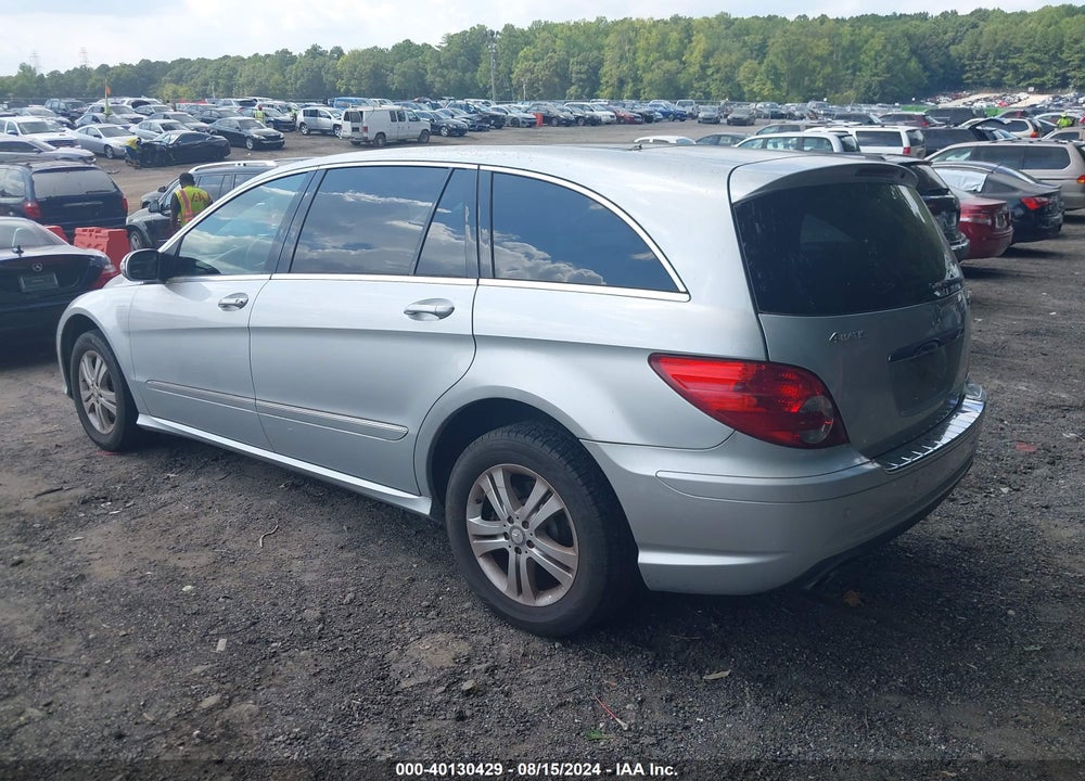 2008 MERCEDES-BENZ R 350 4MATIC VIN: 4JGCB65E98A068037