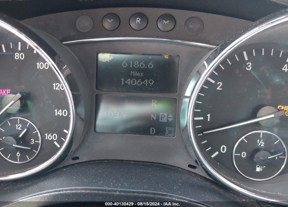 2008 MERCEDES-BENZ R 350 4MATIC VIN: 4JGCB65E98A068037