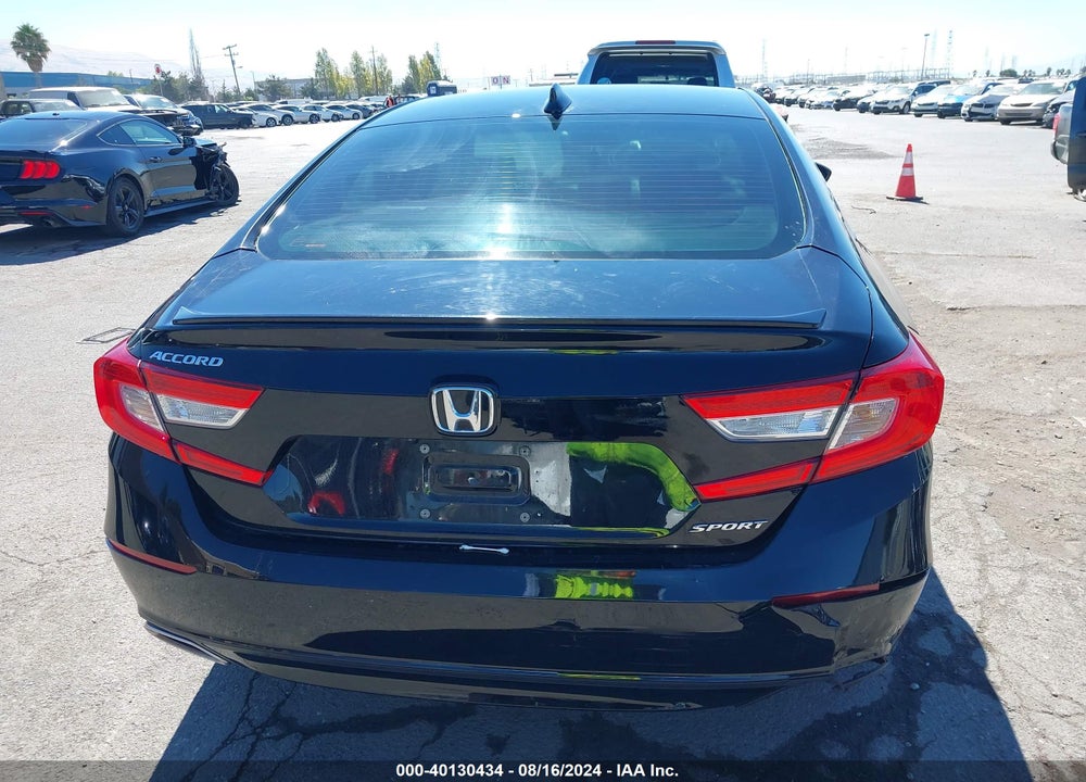 2019 HONDA ACCORD SPORT VIN: 1HGCV1F36KA003506