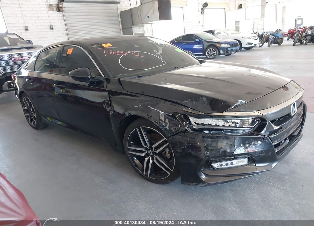 2019 HONDA ACCORD SPORT VIN: 1HGCV1F36KA003506
