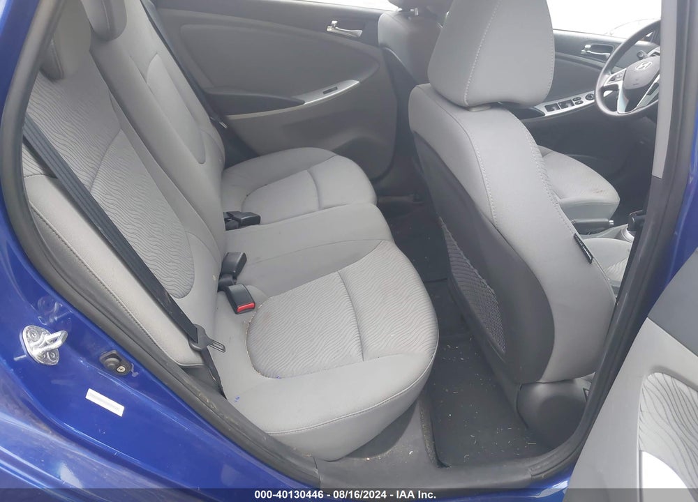 2012 HYUNDAI ACCENT GLS VIN: KMHCU4AE5CU129623