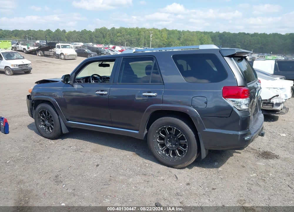 2013 TOYOTA 4RUNNER LIMITED VIN: JTEZU5JR9D5060837