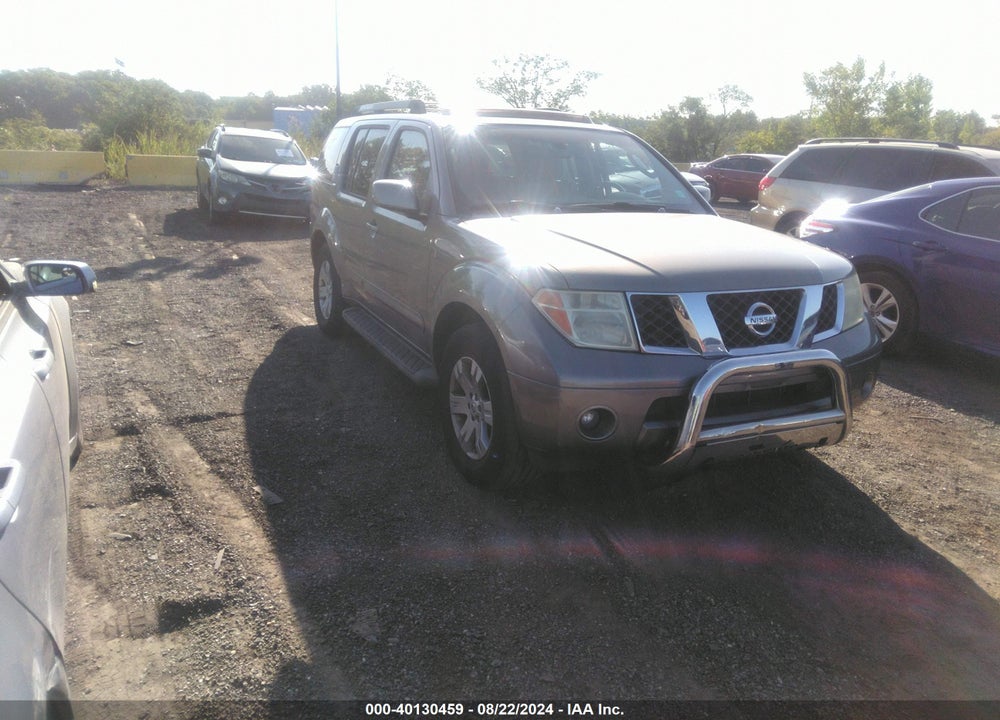 2006 NISSAN PATHFINDER LE VIN: 5N1AR18W96C677849