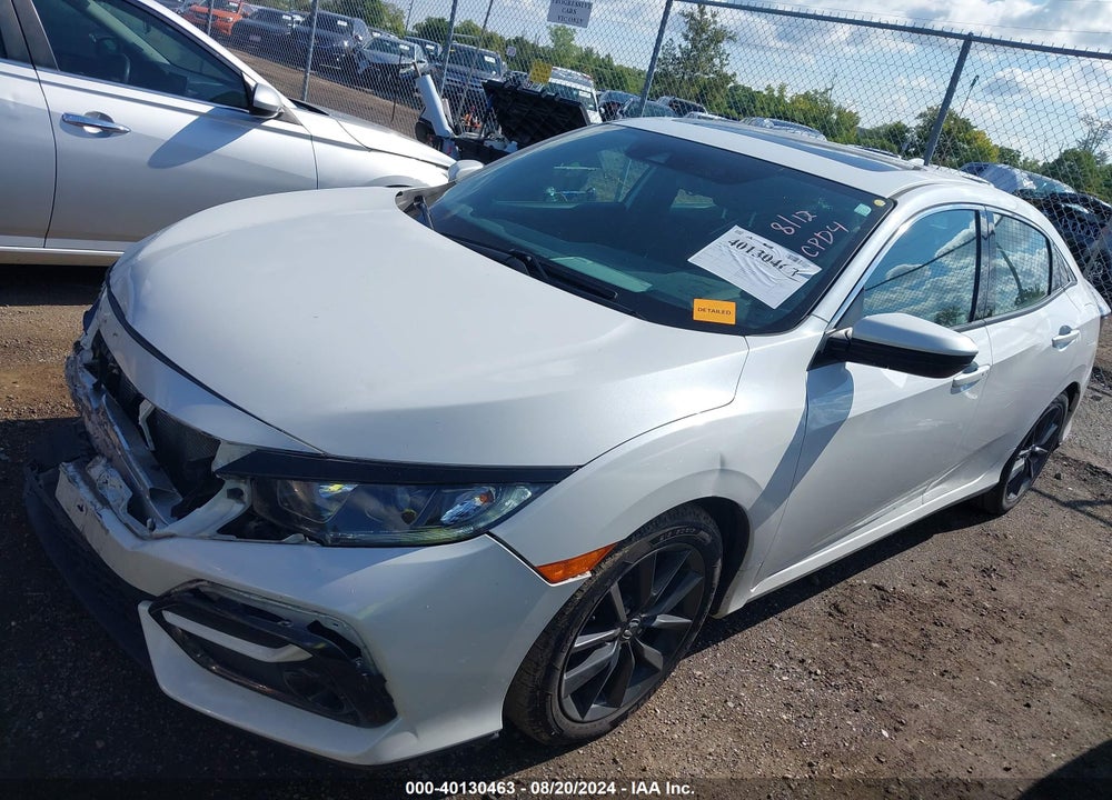2020 HONDA CIVIC EX VIN: SHHFK7H62LU204406