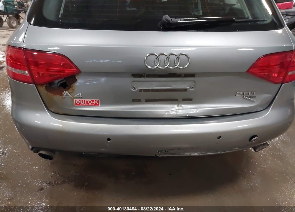 2010 AUDI A4 2.0T PREMIUM VIN: WAUWFAFL0AA140137