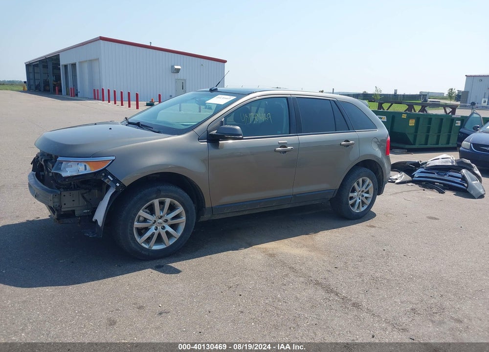 2014 FORD EDGE SEL VIN: 2FMDK4JC8EBB39029