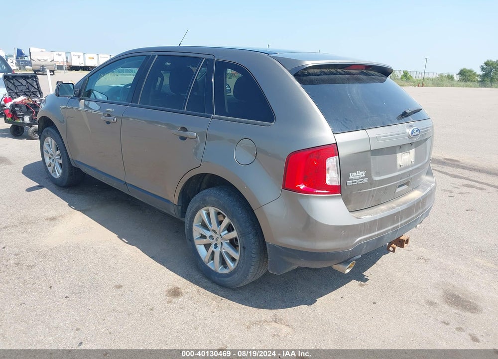 2014 FORD EDGE SEL VIN: 2FMDK4JC8EBB39029