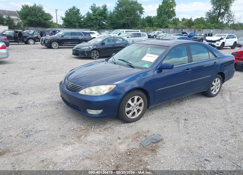 2005 TOYOTA CAMRY XLE V6 VIN: 4T1BF30K55U100715
