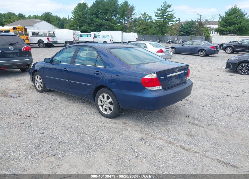 2005 TOYOTA CAMRY XLE V6 VIN: 4T1BF30K55U100715