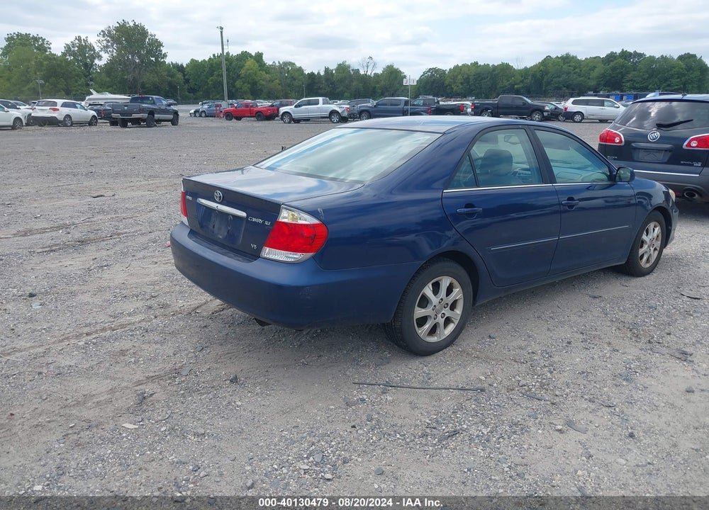 2005 TOYOTA CAMRY XLE V6 VIN: 4T1BF30K55U100715