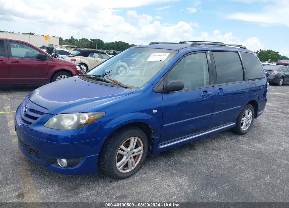 2005 MAZDA MPV LX VIN: JM3LW28A650541329