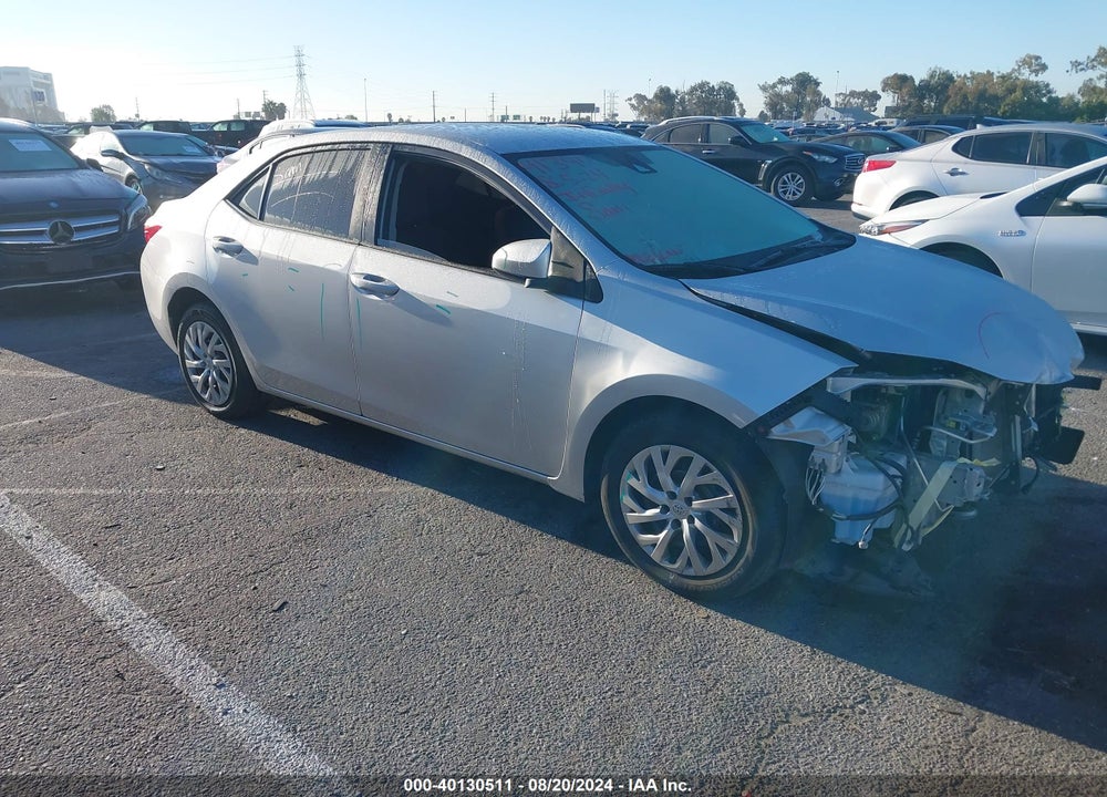 2018 TOYOTA COROLLA LE VIN: 2T1BURHE1JC088002