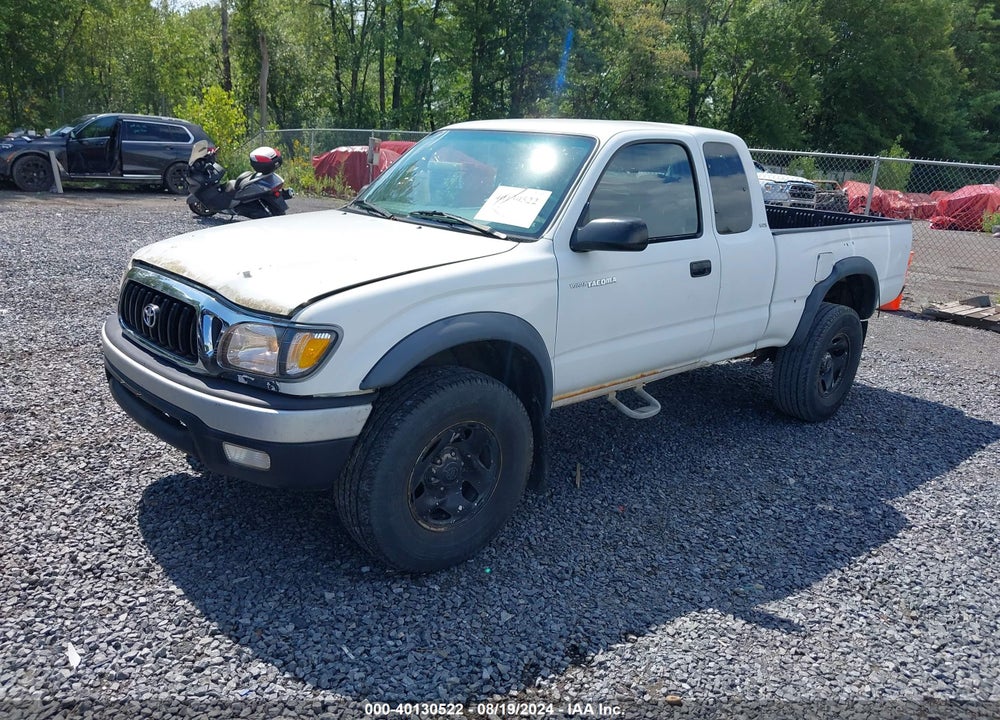 2001 TOYOTA TACOMA BASE (A4) VIN: 5TEWM72N21Z744944