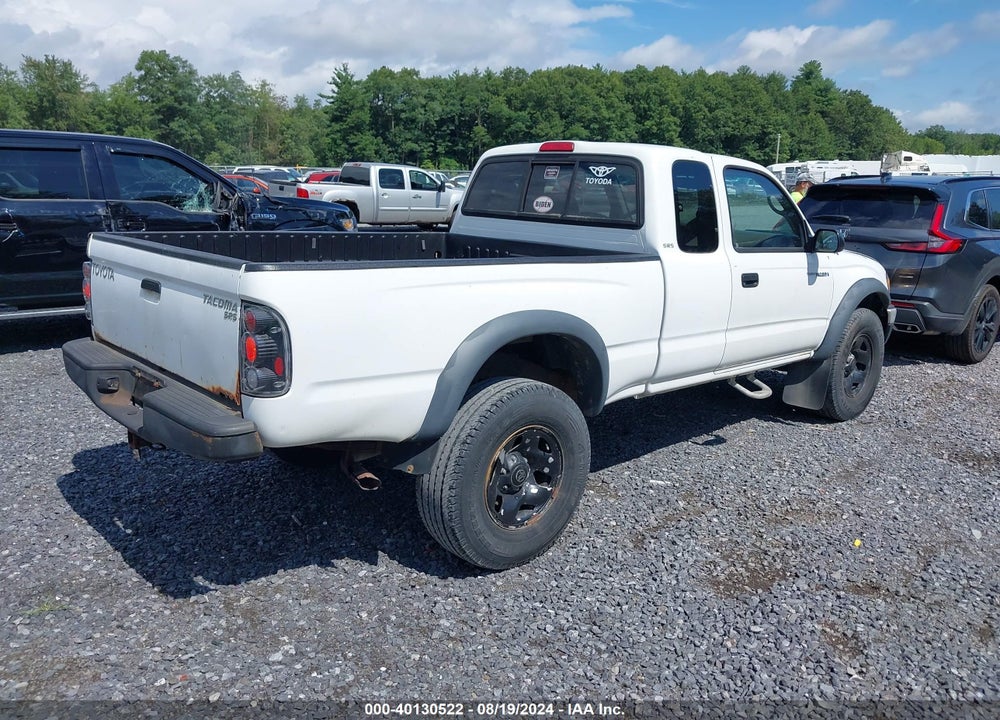 2001 TOYOTA TACOMA BASE (A4) VIN: 5TEWM72N21Z744944