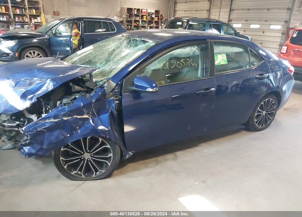 2015 TOYOTA COROLLA S PLUS VIN: 2T1BURHE2FC409942