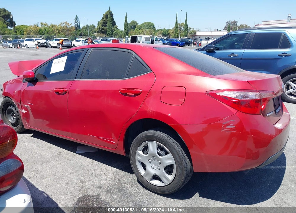 2019 TOYOTA COROLLA LE VIN: 2T1BURHE1KC139788