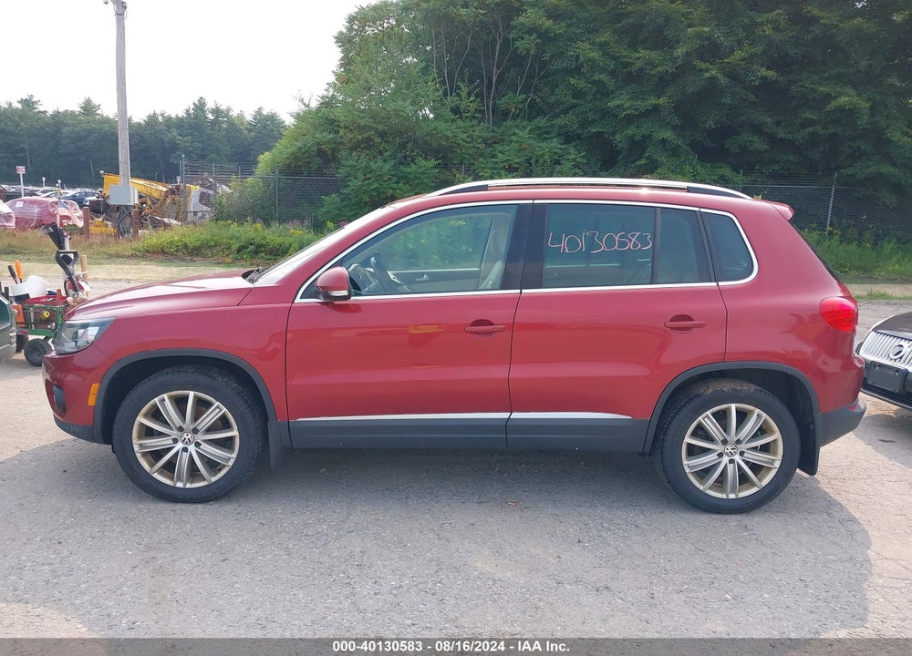 2016 VOLKSWAGEN TIGUAN SE VIN: WVGBV7AX9GW041079