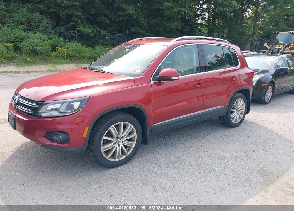 2016 VOLKSWAGEN TIGUAN SE VIN: WVGBV7AX9GW041079
