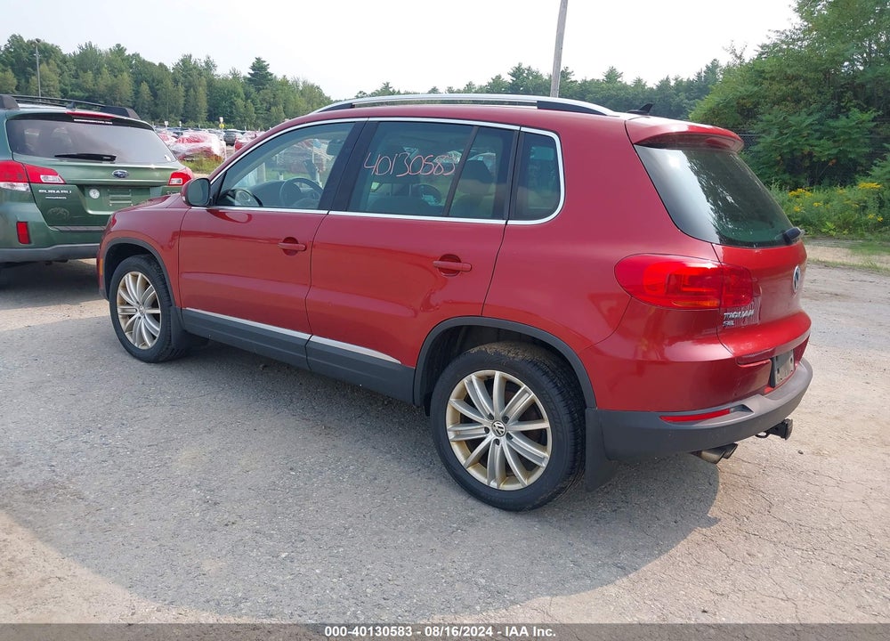 2016 VOLKSWAGEN TIGUAN SE VIN: WVGBV7AX9GW041079