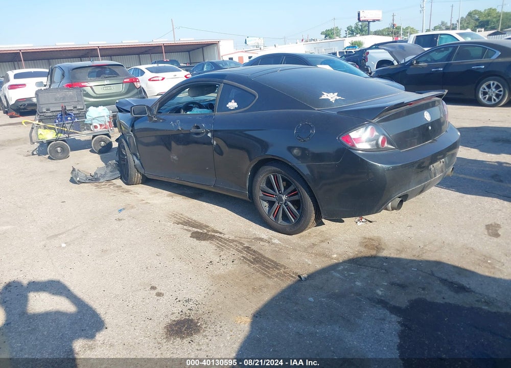 2008 HYUNDAI TIBURON GS VIN: KMHHM66D68U274775