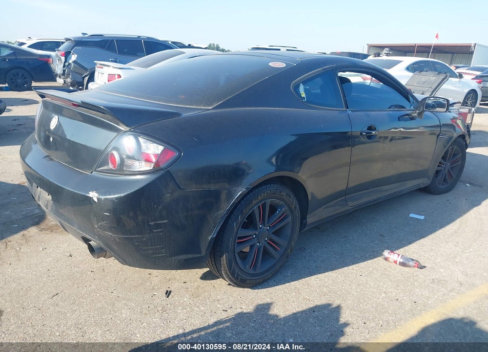 2008 HYUNDAI TIBURON GS VIN: KMHHM66D68U274775
