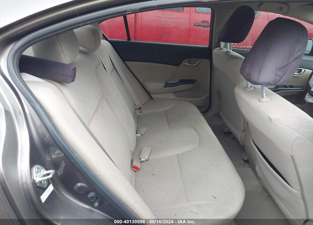 2012 HONDA CIVIC LX VIN: 19XFB2F52CE005604
