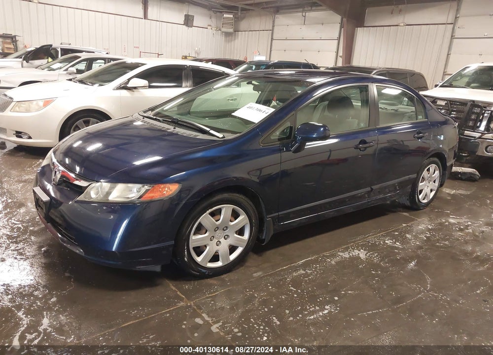 2006 HONDA CIVIC LX VIN: 1HGFA165X6L119733