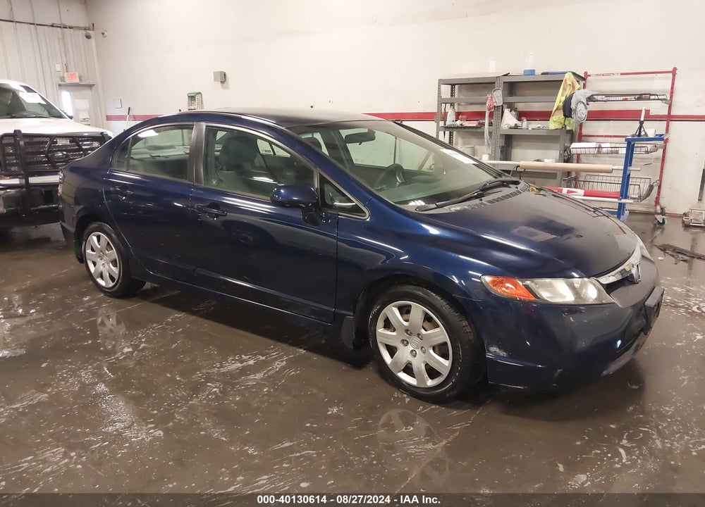 2006 HONDA CIVIC LX VIN: 1HGFA165X6L119733