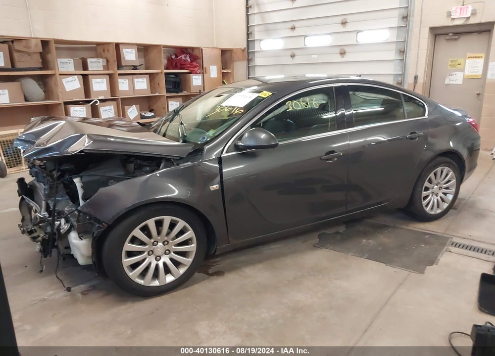 2011 BUICK REGAL CXL RUSSELSHEIM VIN: W04GR5EC3B1006628