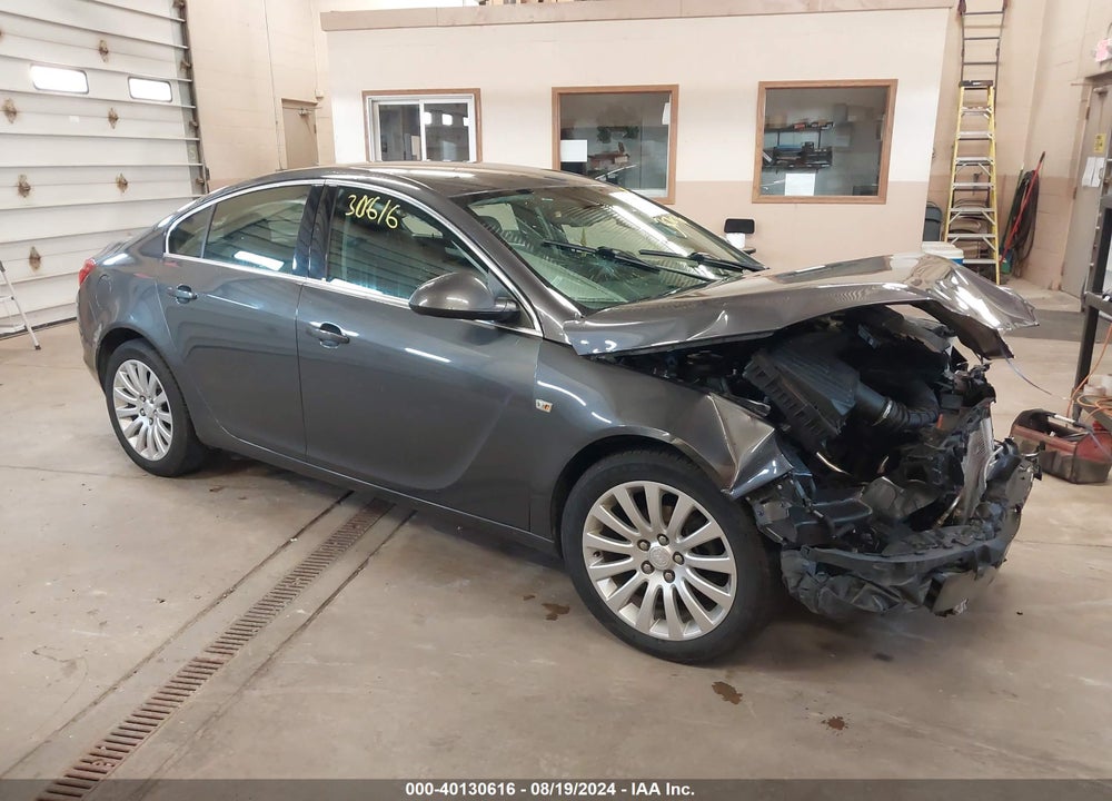 2011 BUICK REGAL CXL RUSSELSHEIM VIN: W04GR5EC3B1006628