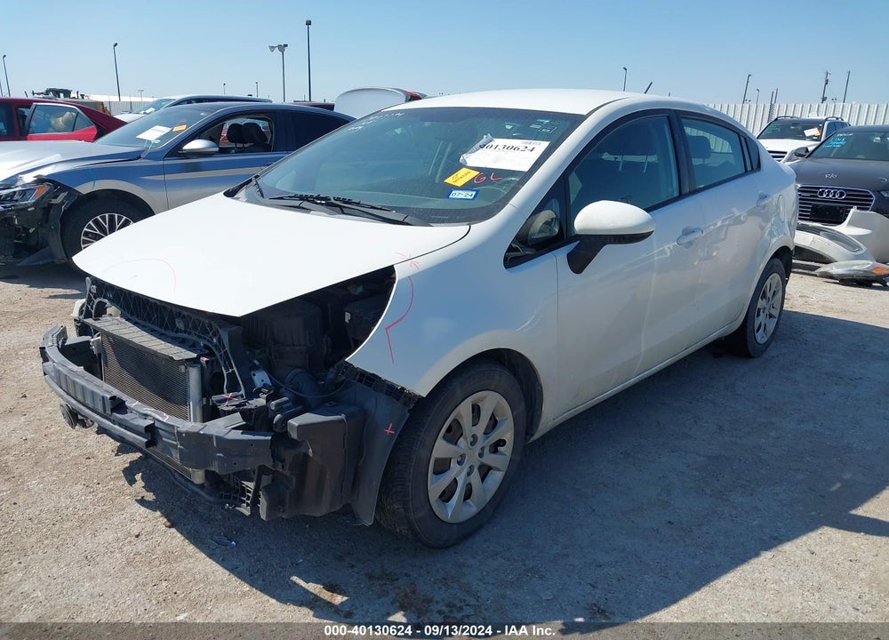 2013 KIA RIO LX VIN: KNADM4A30D6291072