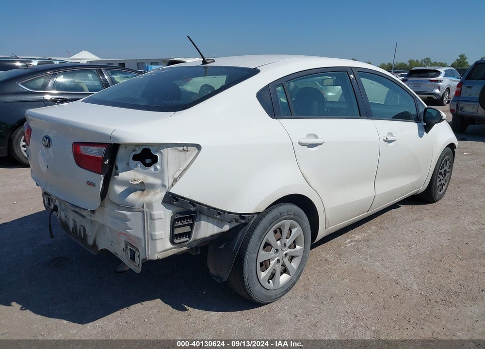 2013 KIA RIO LX VIN: KNADM4A30D6291072