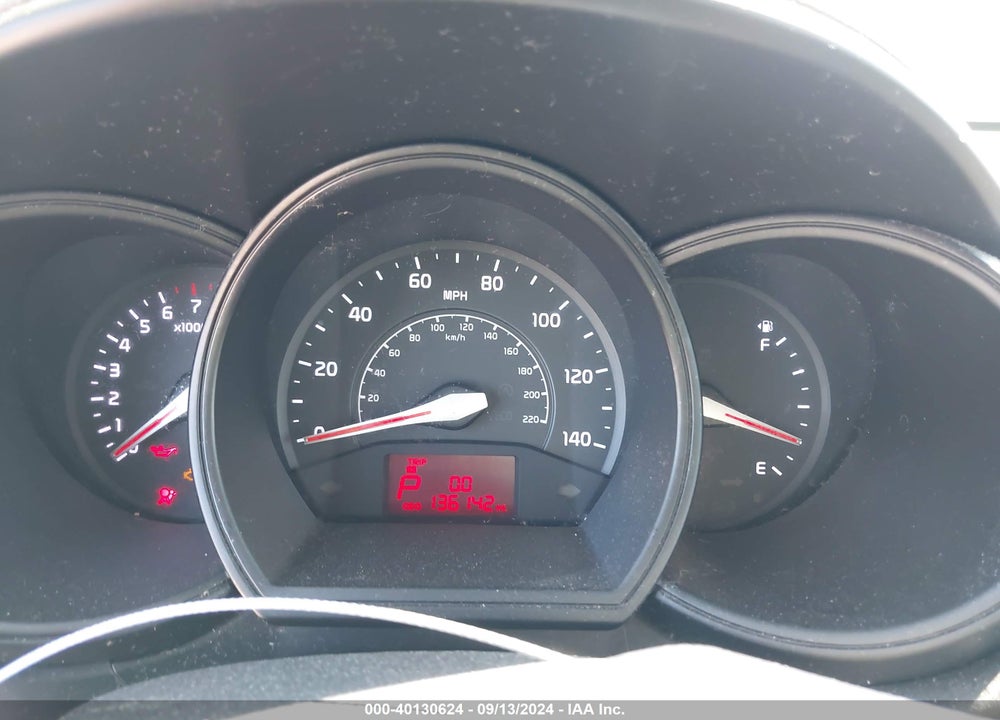 2013 KIA RIO LX VIN: KNADM4A30D6291072