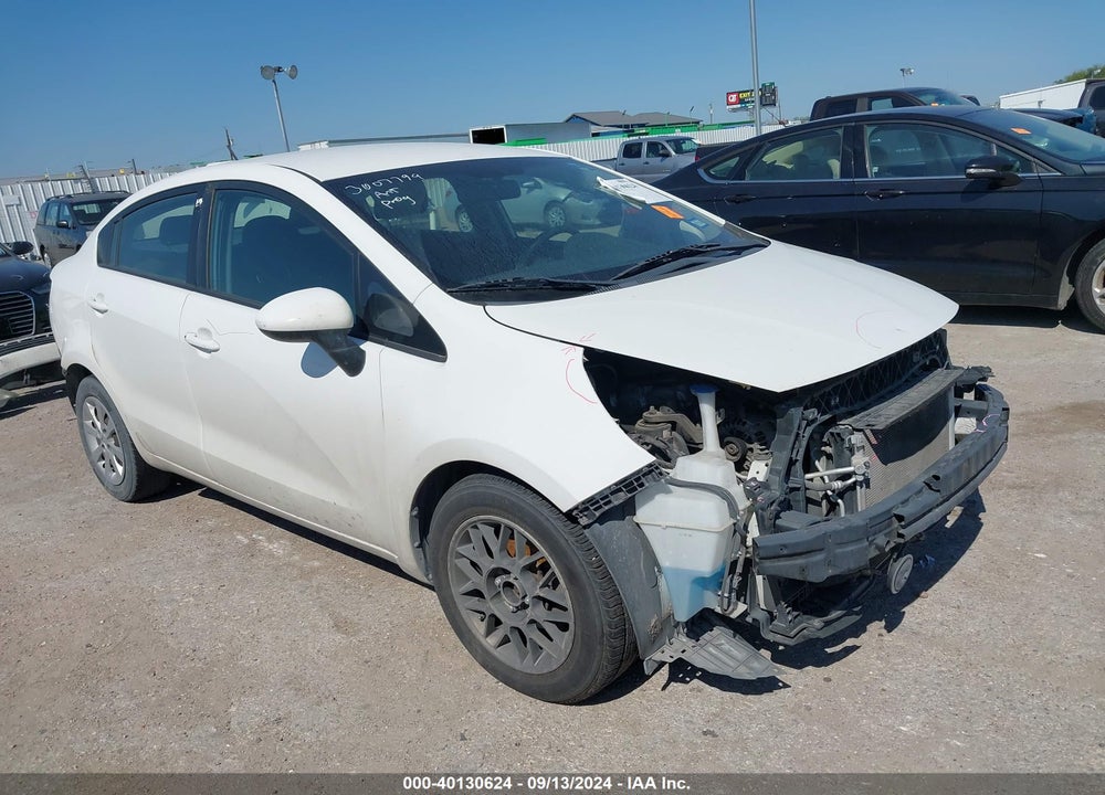 2013 KIA RIO LX VIN: KNADM4A30D6291072